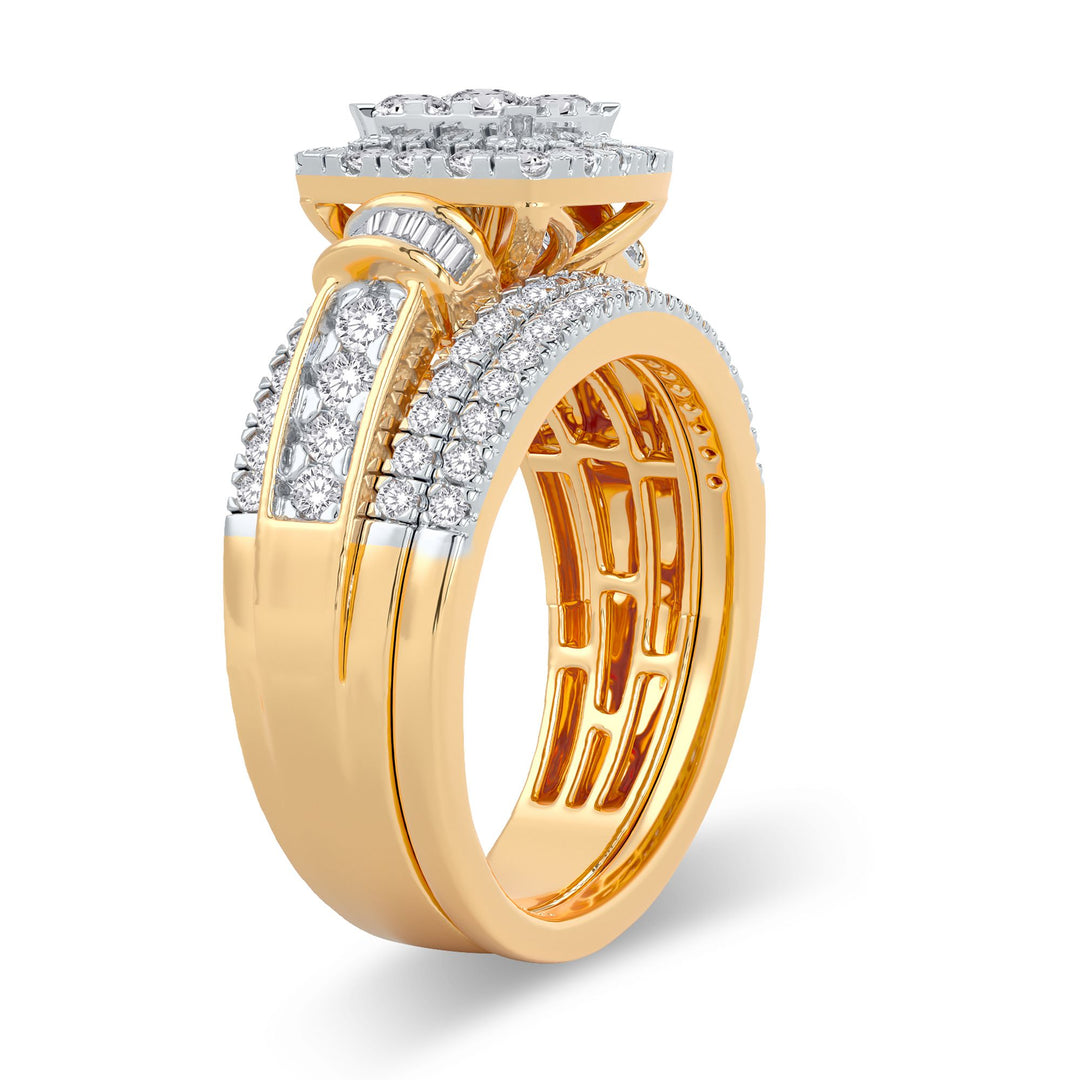 14k 1.00ct Diamond Bridal Ring