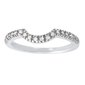 Platinum White Diamond Wedding Ring