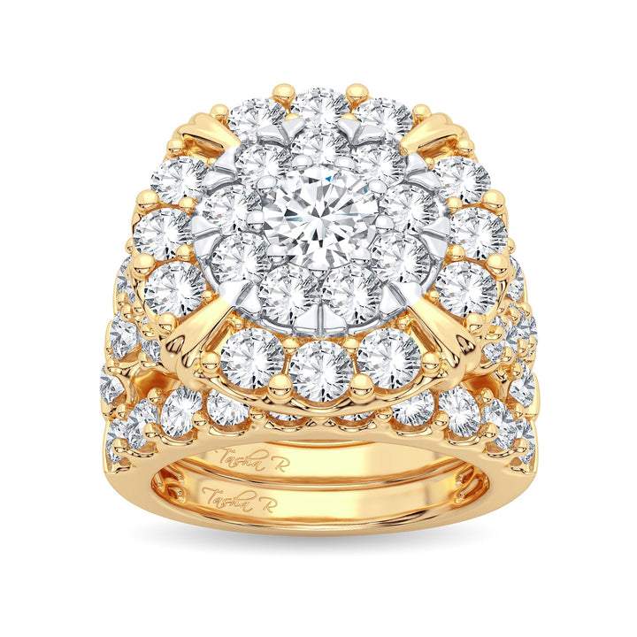 14K 5.00CT Diamond Bridal Ring