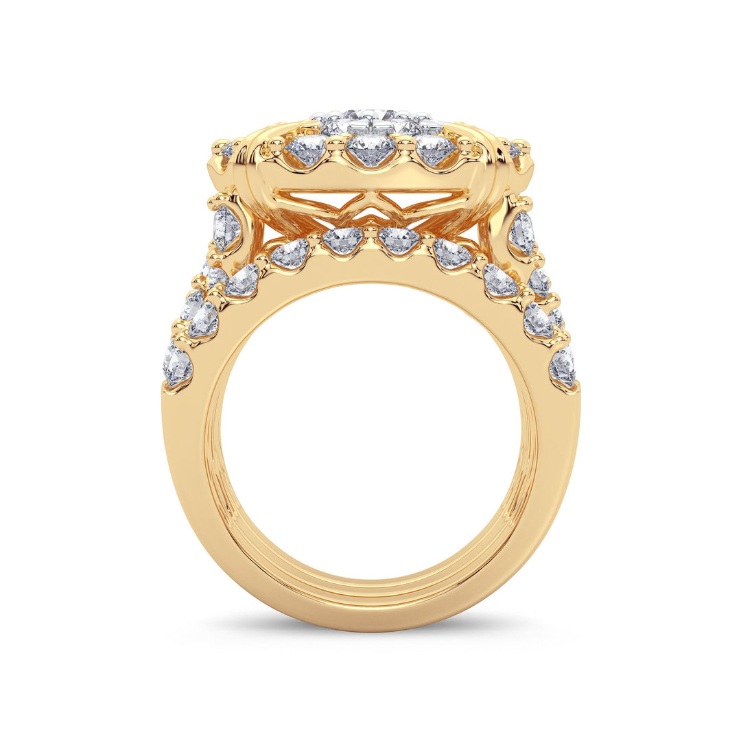 14K 5.00CT Diamond Bridal Ring