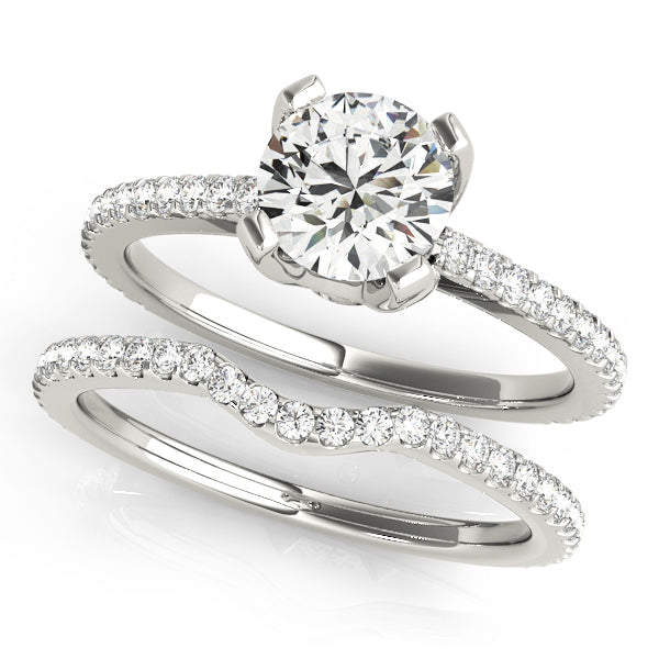 Brilliant Round Diamond Engagement Ring