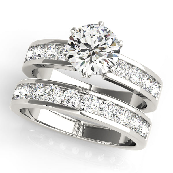1.0 CT Round Diamond Engagement Ring