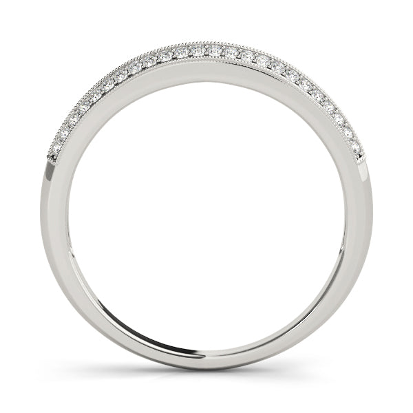 Pave Diamond Wedding Ring