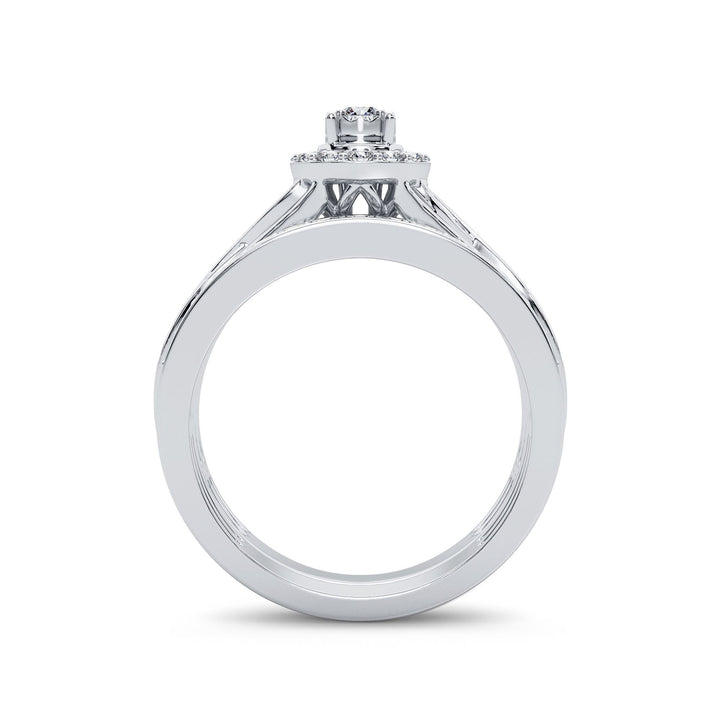 14K 0.54CT Diamond Bridal Ring