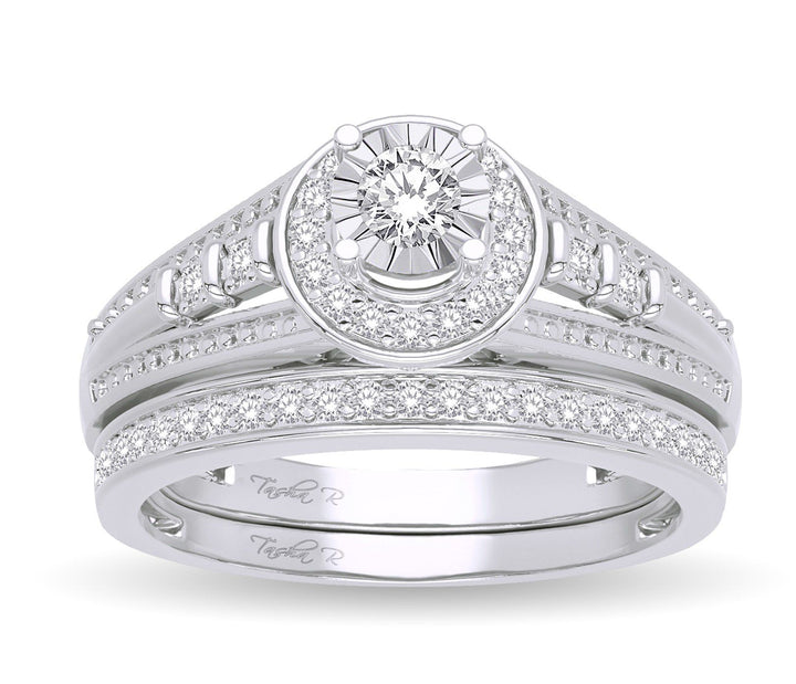 14K 0.33ct Diamond bridal Ring