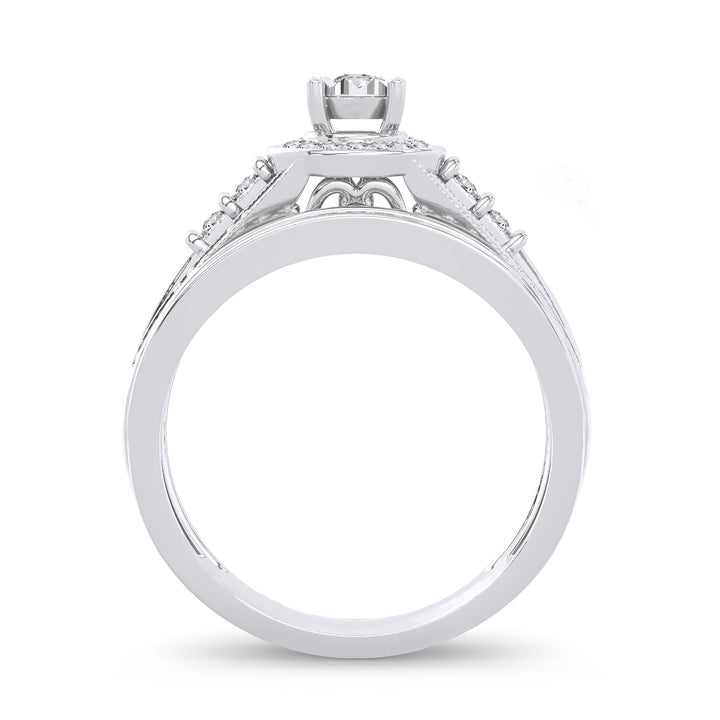 14K 0.33ct Diamond bridal Ring