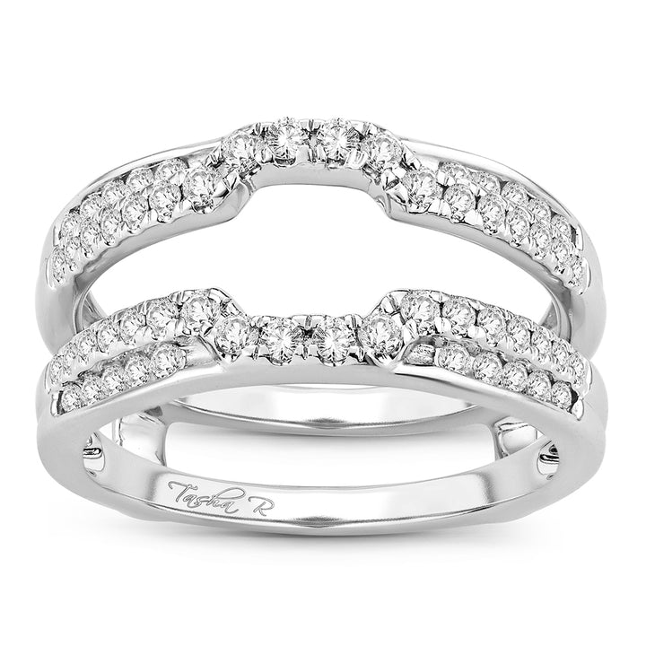 14K 0.50CT Diamond RING GUARD