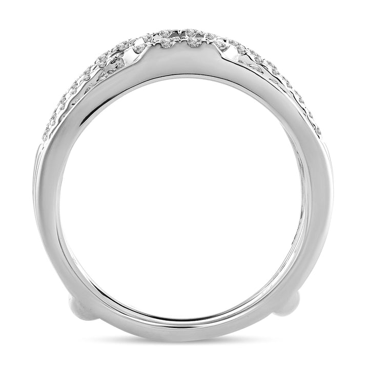 14K 0.50CT Diamond RING GUARD