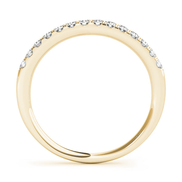 14K Yellow Gold Diamond Wedding Ring