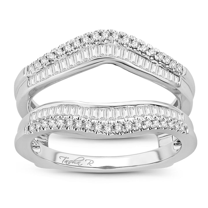 14K 0.50CT Diamond RING GUARD