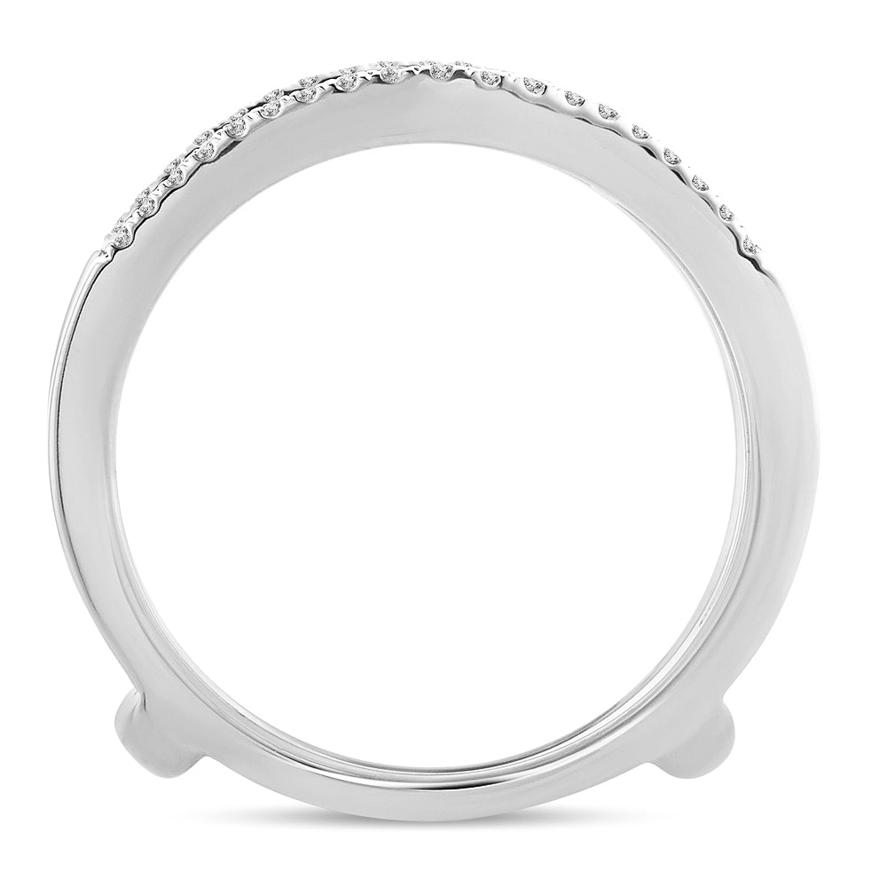 14K 0.50CT Diamond RING GUARD