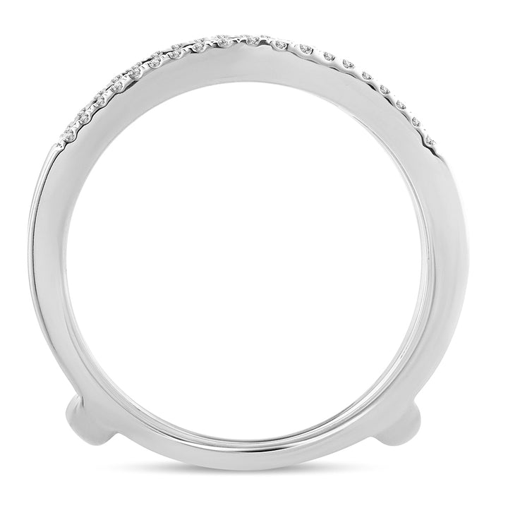 14K 0.50CT Diamond RING GUARD