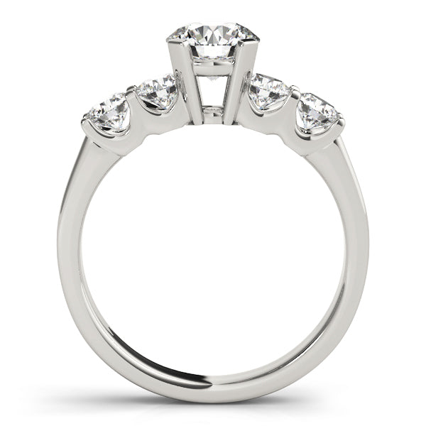 14K White Gold 1.5 ctw Diamond Engagement Ring