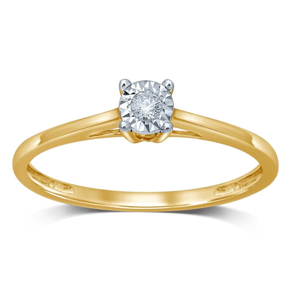 Magnificent 14K 0.05CT Diamond RING