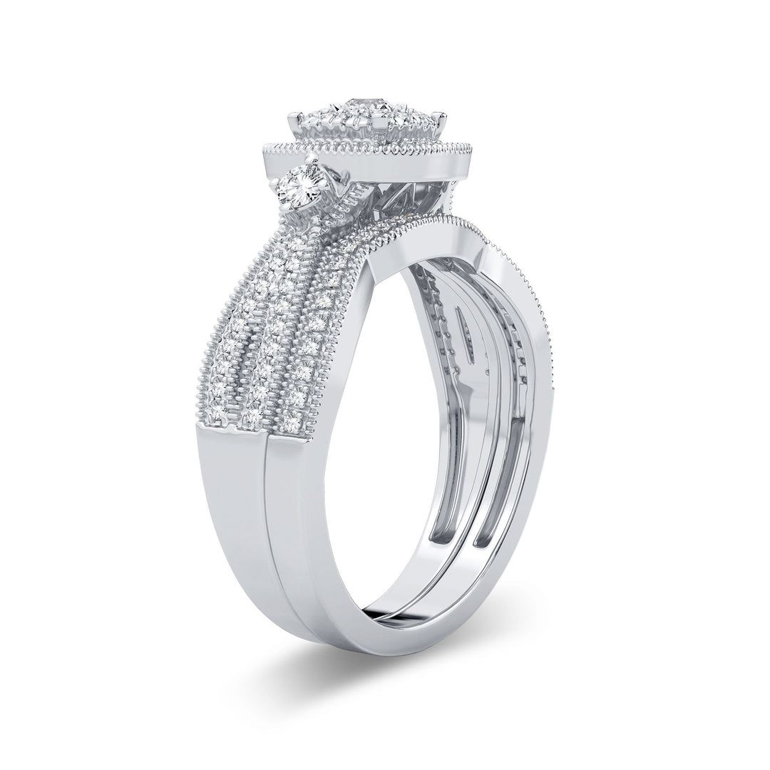 14K 0.50CT Diamond Bridal Ring