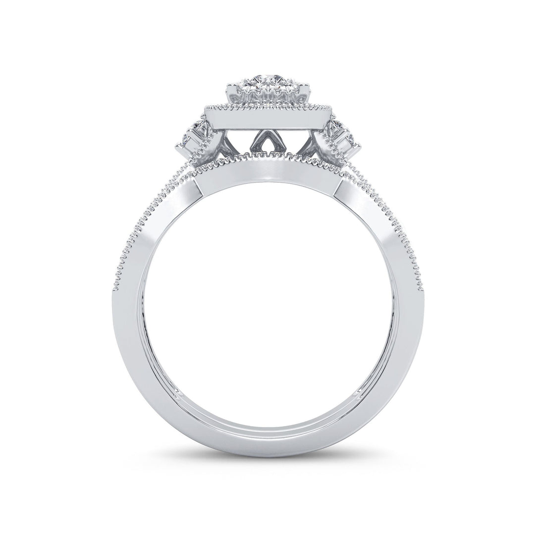 14K 0.50CT Diamond Bridal Ring