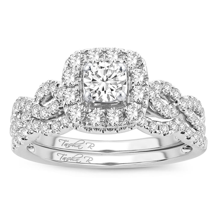 14K 1.00CT Diamond BRIDAL RING