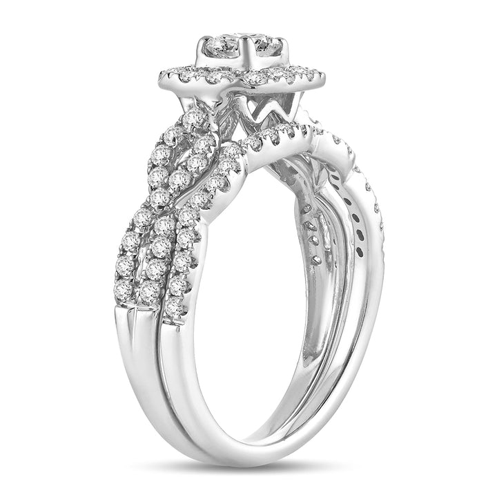 14K 1.00CT Diamond BRIDAL RING