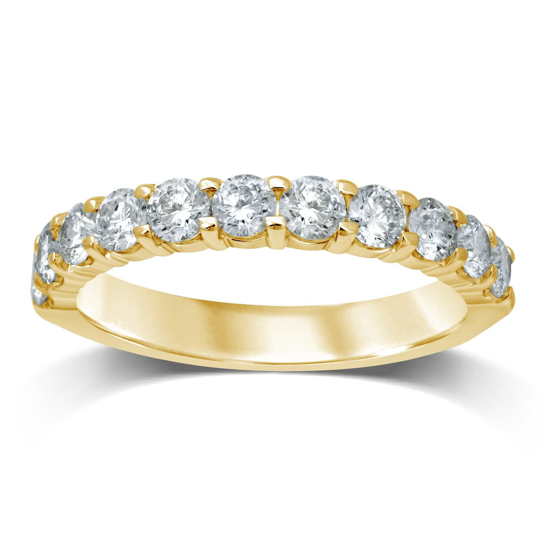 Magnificent 14K  0.27CT Diamond Ladies Band  (11 Diamond Stones)