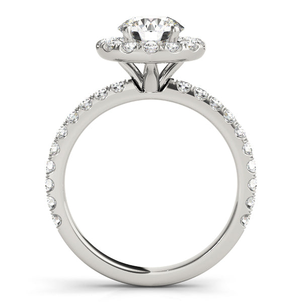 Halo Diamond Engagement Ring