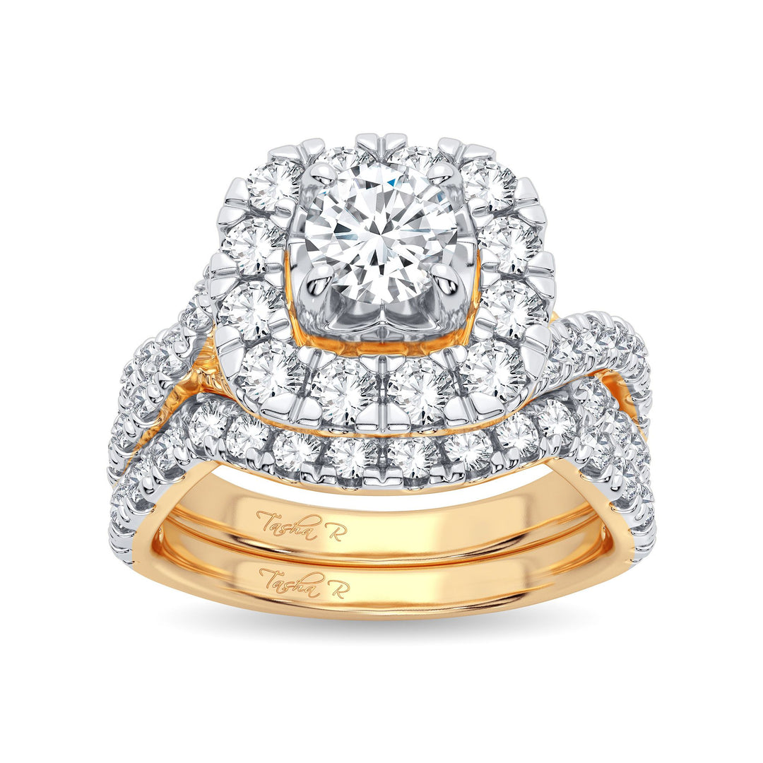 14K 2.00CT Diamond Bridal Ring