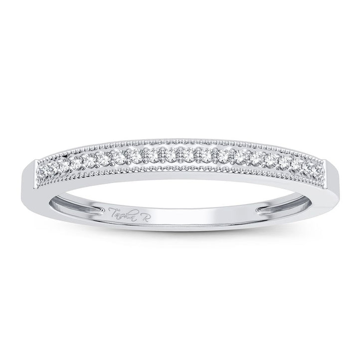 14K 0.05CT Diamond Band