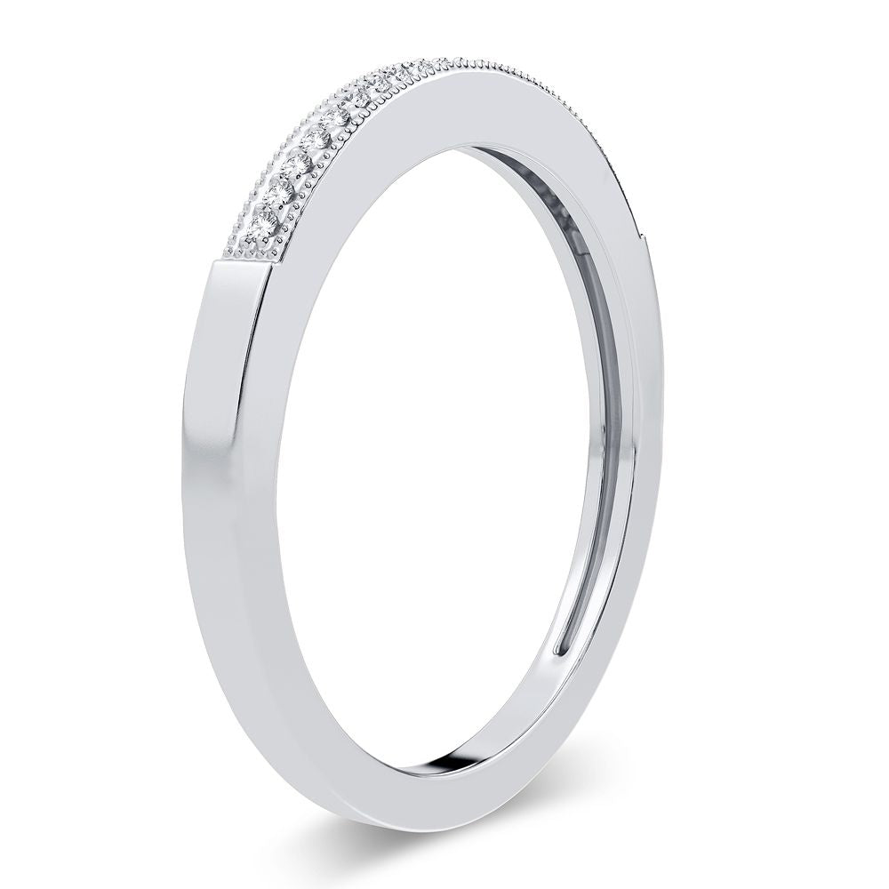 14K 0.05CT Diamond Band