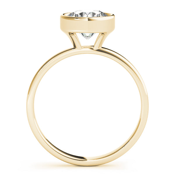 14K Yellow Gold 1 CT Diamond Engagement Ring