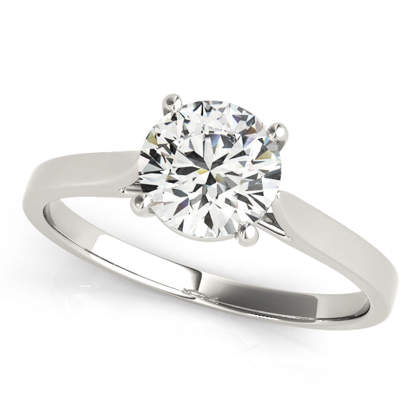 Solitaire Diamond Engagement Ring