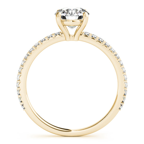 14K Yellow Gold 1.25ctw Round Diamond Ring