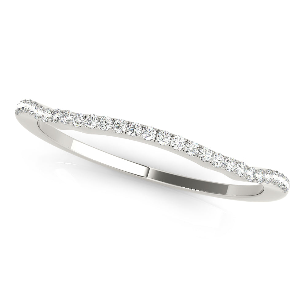 Platinum White Diamond Wedding Ring