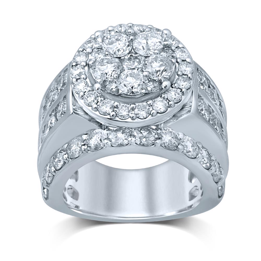 14K 7.00CT Diamond BRIDAL RING