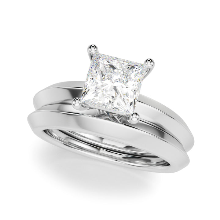 18K White Gold 0.75 CT Diamond Solitaire Ring