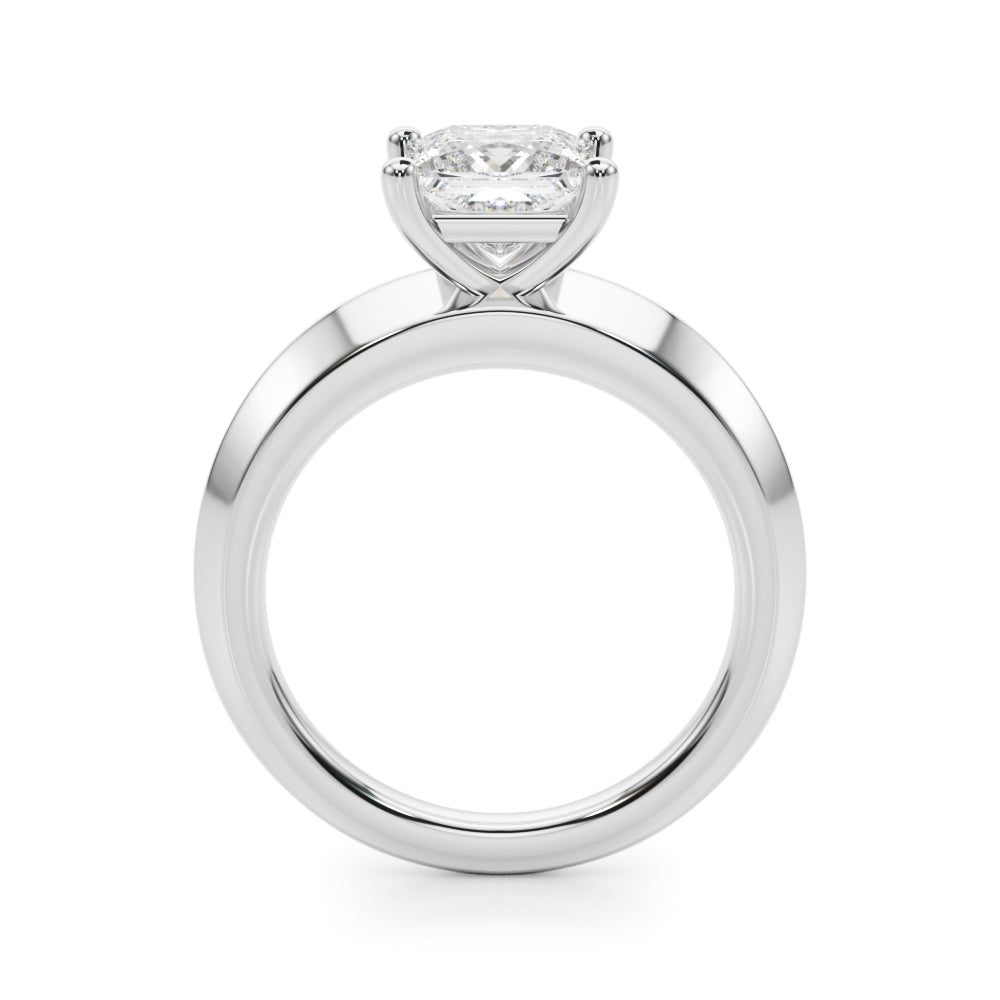 18K White Gold 0.75 CT Diamond Solitaire Ring