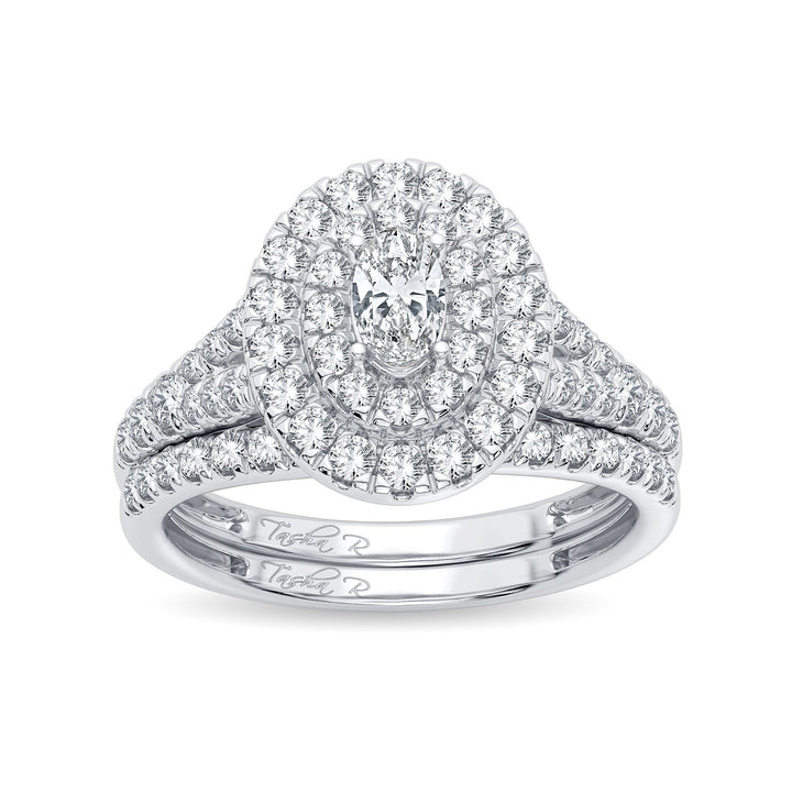 14K 1.00CT Diamond Bridal Ring