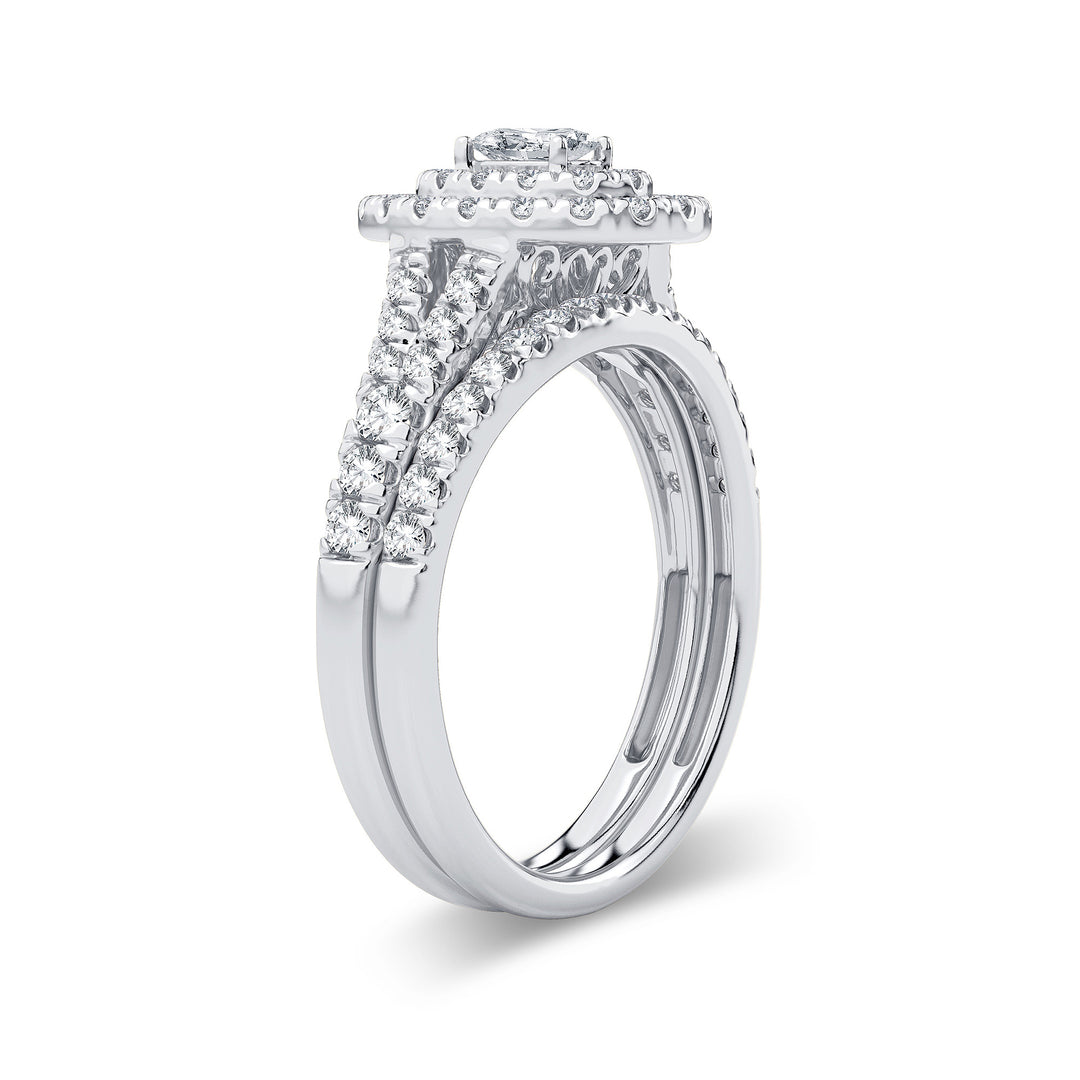 14K 1.00CT Diamond Bridal Ring