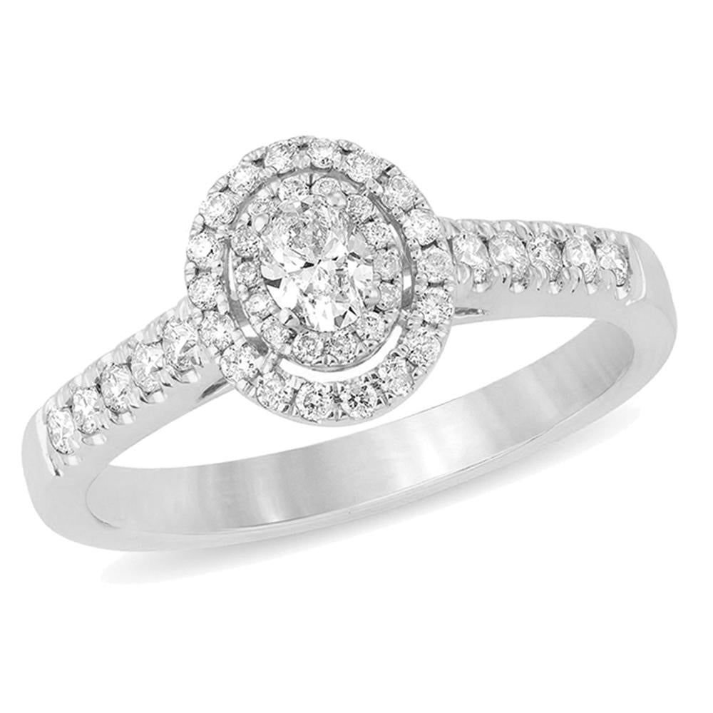 Exquisite 14K 0.50CT Diamond RING