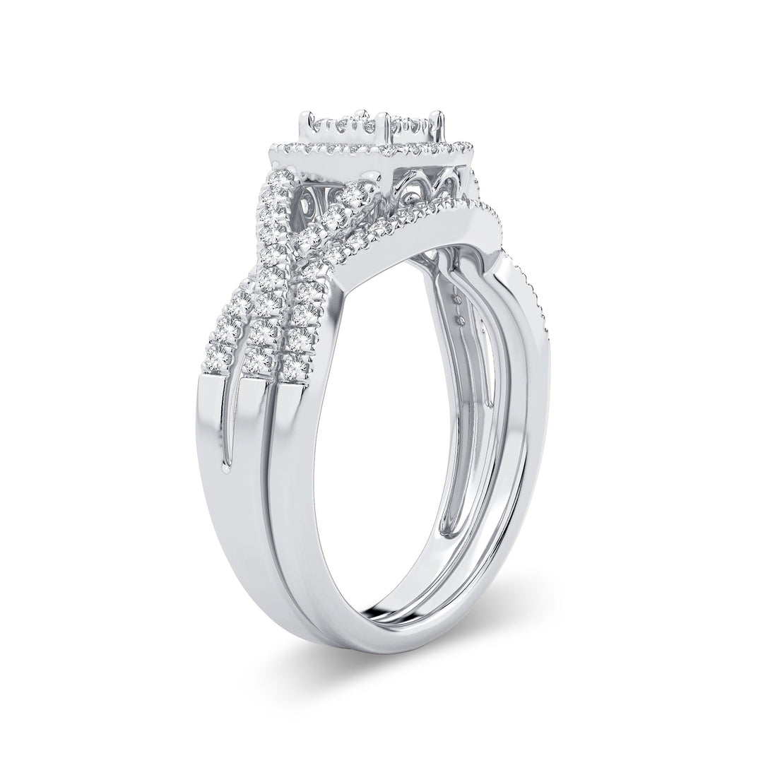 14K 0.50ct Diamond Bridal Ring