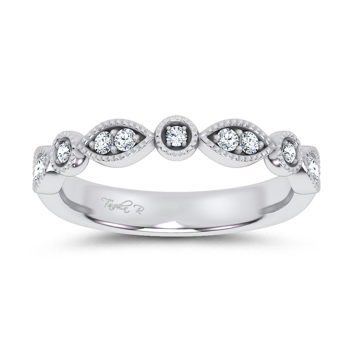14K 0.17CT Diamond Band