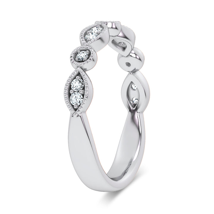 14K 0.17CT Diamond Band