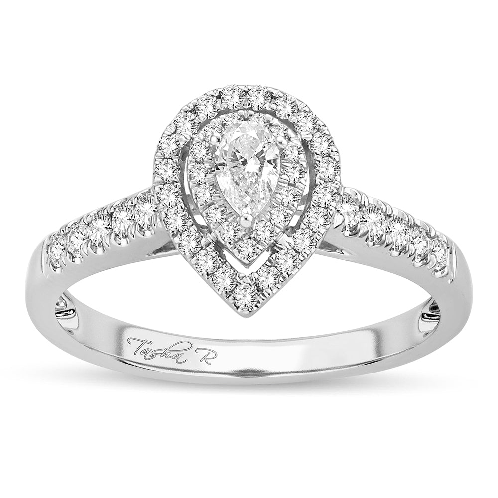 Gorgeous 14K 0.51CT Diamond Ring