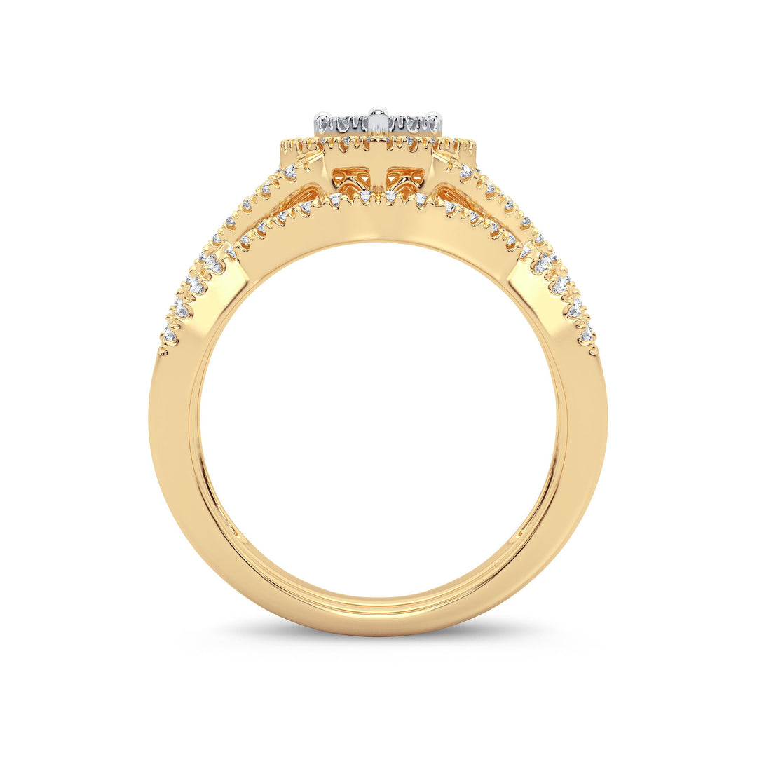 14K 0.50ct Diamond Bridal Ring