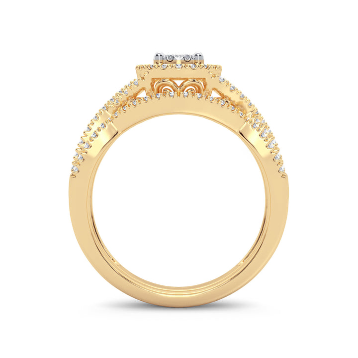 14K 0.50CT Diamond Bridal Ring