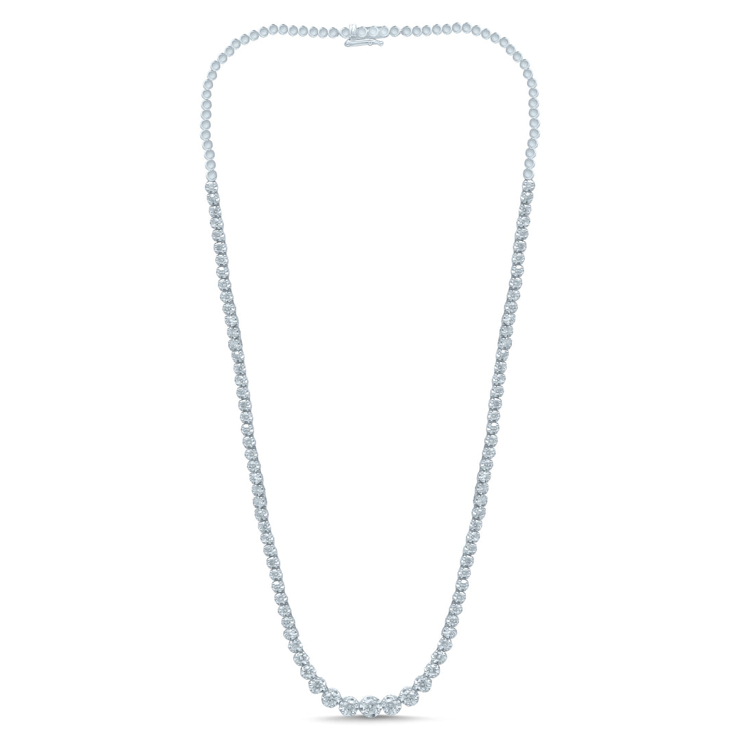 14K 4.00CT Diamond NECKLACE