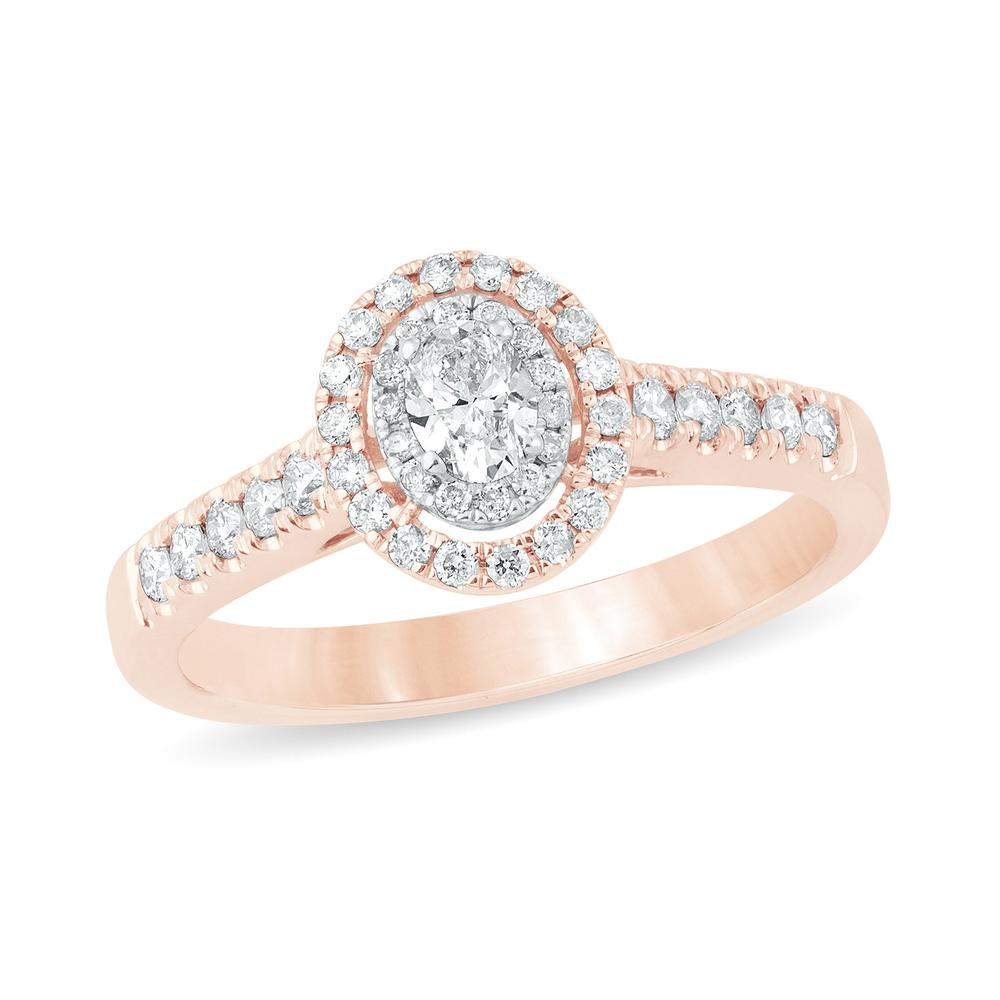 Exquisite 14K 0.50CT Diamond RING