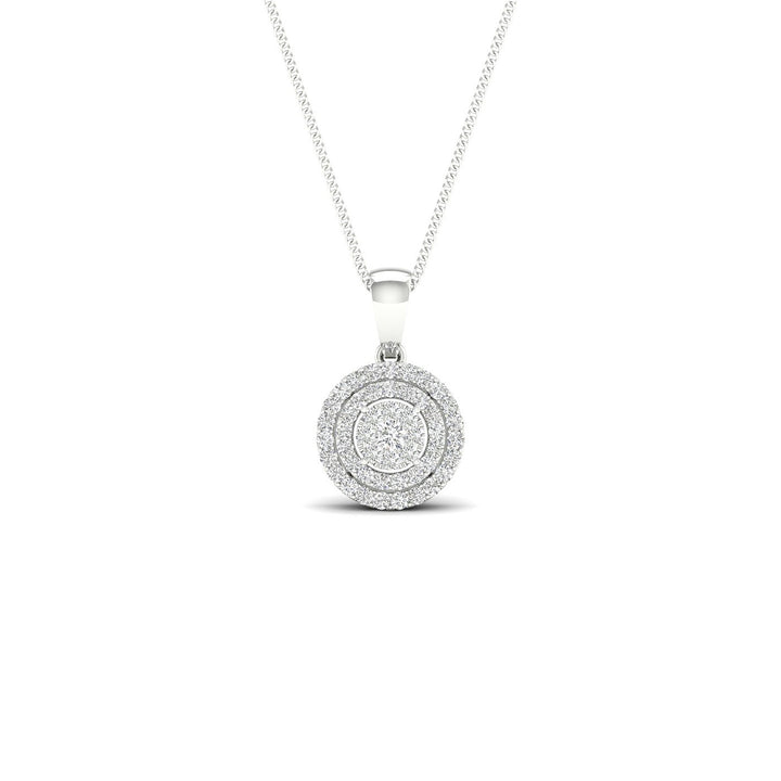 10K 0.13CT Diamond Pendant