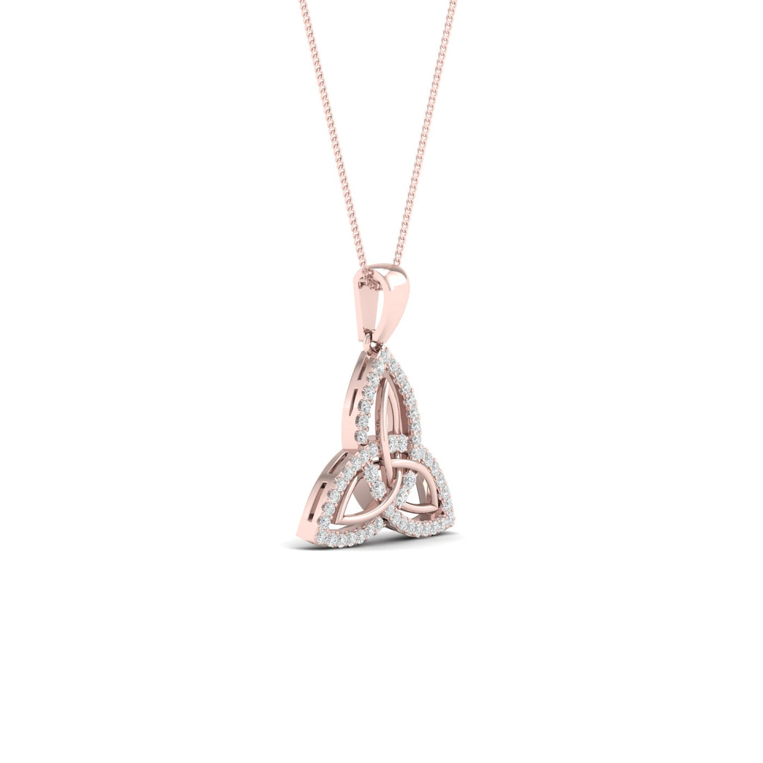 10K 0.15CT Diamond Pendant