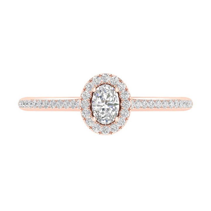 14K 0.33ct Diamond Ring