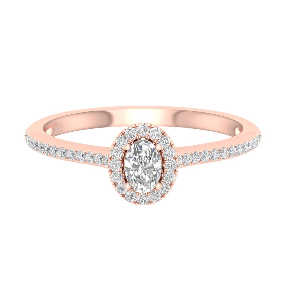 14K 0.33ct Diamond Ring