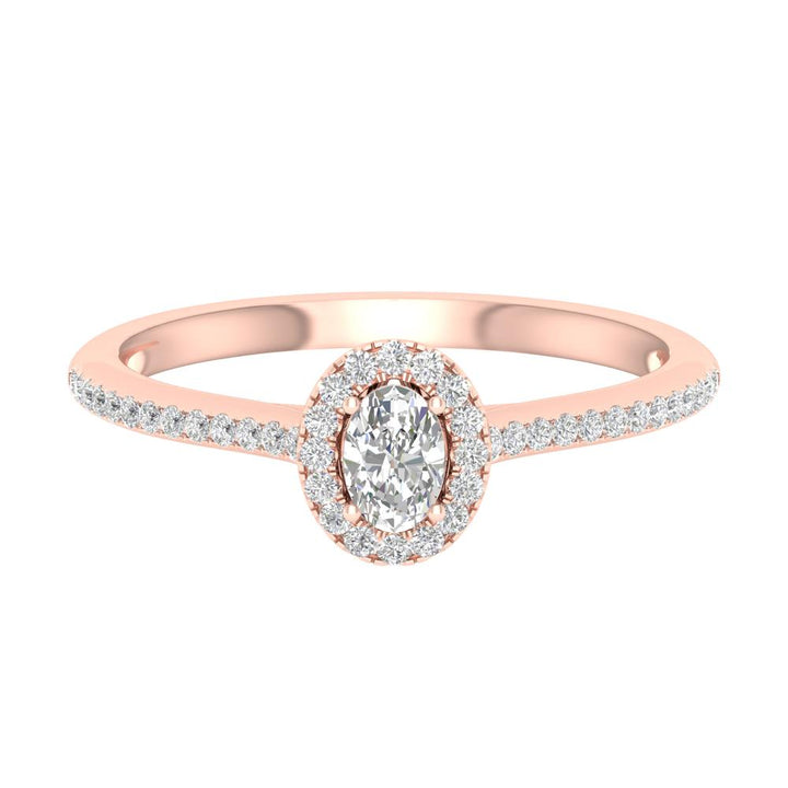 14K 0.33ct Diamond Ring